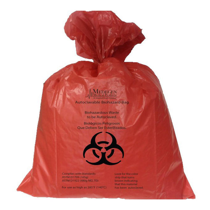Medegen Medical Products, LLC Medegen Medical Products LLC 5237 Biohazard Waste Bag 25" x 35" Supplies reLink Medical