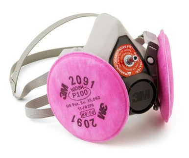 3M Personal Safety Division 3M Personal Safety Division 6100Q Probed Reusable Respirator Assembly Supplies reLink Medical