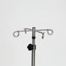 MidCentral Medical MidCentral Medical Stainless Steel 5-leg Space Saving IV Pole Medical Furniture reLink Medical