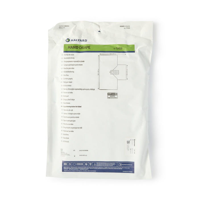 O&M Halyard O&M Halyard 77450 Hand Drape 114" x 142" Sterile Supplies reLink Medical