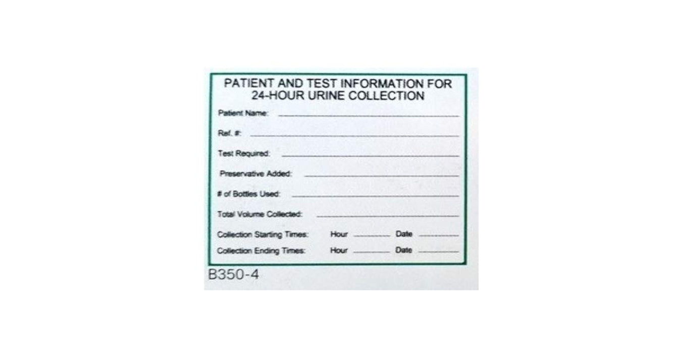 Simport Scientific Simport Scientific B350-4 Accessories: Patient ID Label 100/pk 10 Accessories reLink Medical