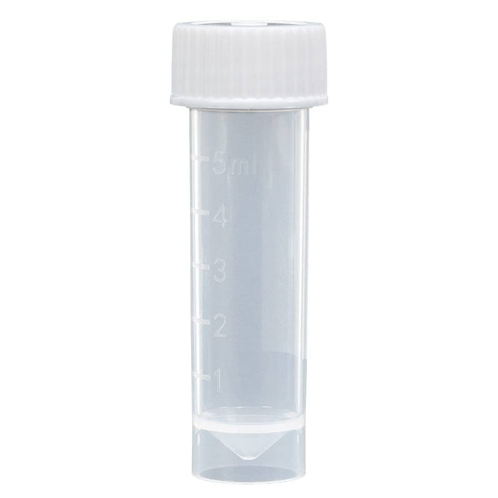 Globe Scientific, Inc. Globe Scientific Inc. 6101 Transport Tube w/ White Screw Cap PP 5 Supplies reLink Medical