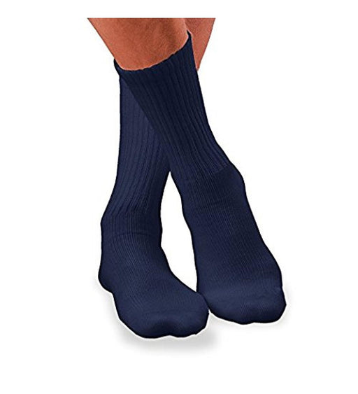 BSN Medical/Jobst BSN Medical/Jobst 110846 Diabetic Sock Crew Style Closed Toe Navy Supplies reLink Medical