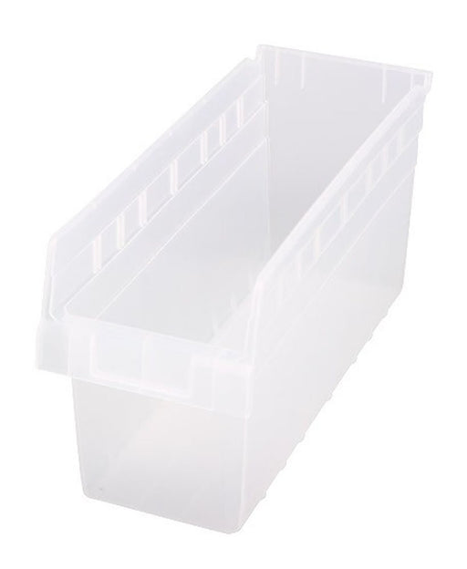 Quantum Medical Quantum Medical QSB804CL Shelf Bin 17 7/8" x 6 5/8" x 8" Clear Supplies reLink Medical