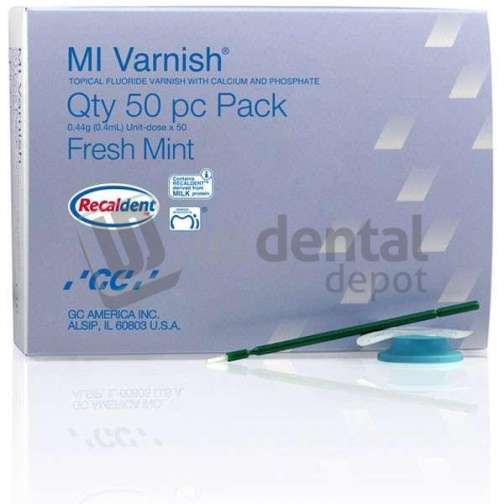 GC America, Inc. GC America Inc. 442505 MI Varnish Mint 50 pc Pack Mint 50 Supplies reLink Medical