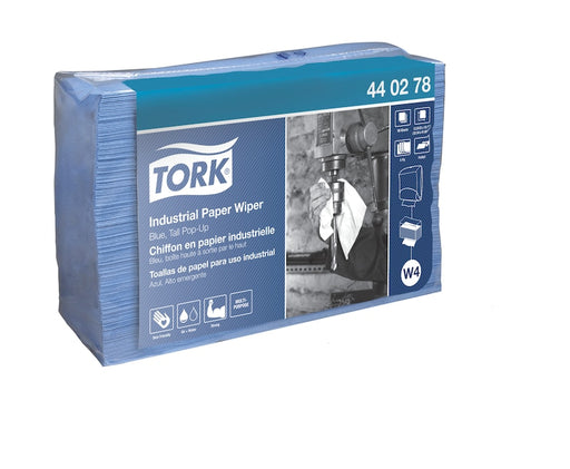 Essity Professional Hygiene North America, LLC Tork Industrial Paper Wiper, 440278 Top-Pak, Blue Supplies reLink Medical