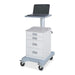 MarketLab, Inc. MarketLab Inc. 44382 QT Mobile Cart 4 Drawer w/Height Adjustable Medical Furniture reLink Medical