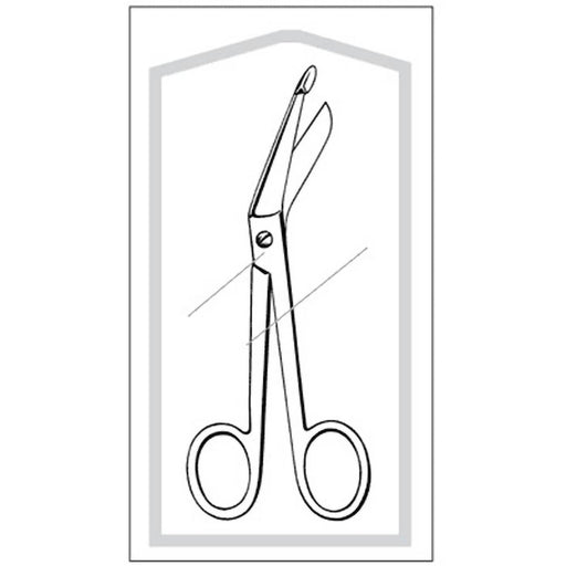 Sklar Instruments Sklar Instruments 96-2502 Bandage Scissors Econo Lister 5" Surgical Instruments reLink Medical