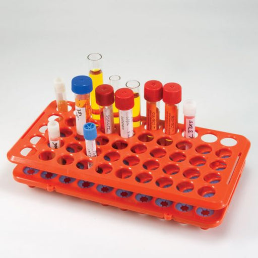 Globe Scientific, Inc. Globe Scientific Inc. 456921 Grip Rack Holds 50 Tubes 10" x 5.5" Supplies reLink Medical