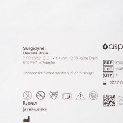 Aspen Surgical Aspen Surgical 370020 Discrete Drain 7FR End Perated Sterile Supplies reLink Medical