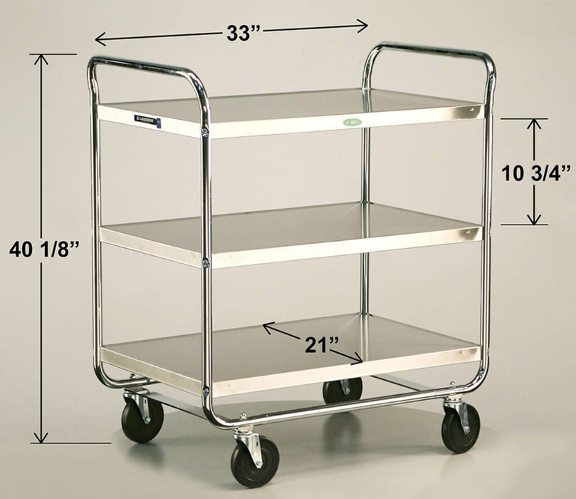 Lakeside Manufacturing, Inc. Lakeside Manufacturing Inc. 493 Medium Duty Cart 3 Shelves 23"W x Supplies reLink Medical