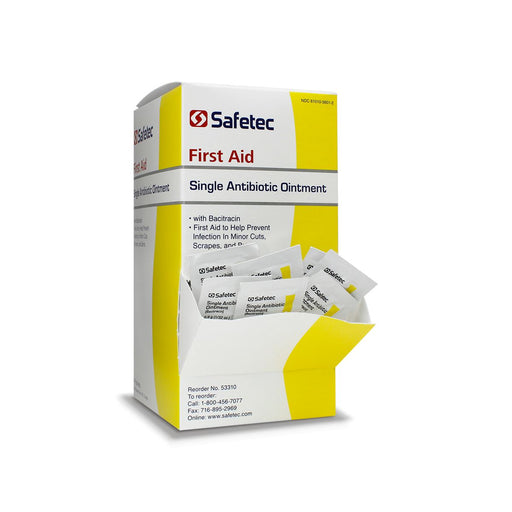 Safetec of America Safetec of America 53300 Single Bacitracin .9 Pouch Supplies reLink Medical