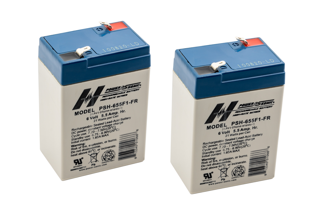 R&D Batteries 5008-I 12 Volt 6.0Ah SLA Battery - Insert Only