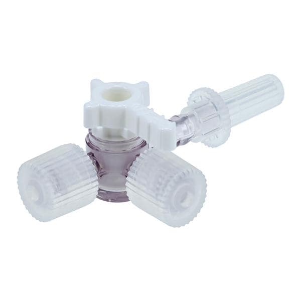 ICU Medical ICU Medical MX2311L 3-Way Stopcock Small Bore Swivel Male Luer Supplies reLink Medical
