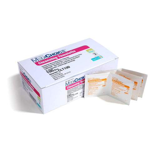 O&M Halyard O&M Halyard CLT100 MediChoice Towelette Cleansing Sterile 5" x 8" Supplies reLink Medical