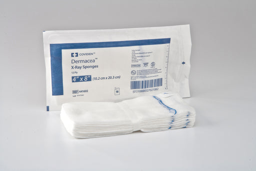 AMD-Medicom AMD-Medicom A8121 Gauze Sponge 8" x 4" 12-Ply Sterile 10s Supplies reLink Medical