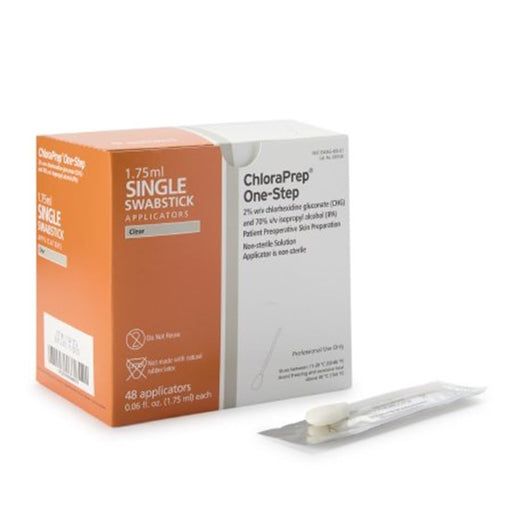 Becton Dickinson (BD) BD 930100 ChloraPrep Swabstick Single 1.75 mL 48/pk Supplies reLink Medical