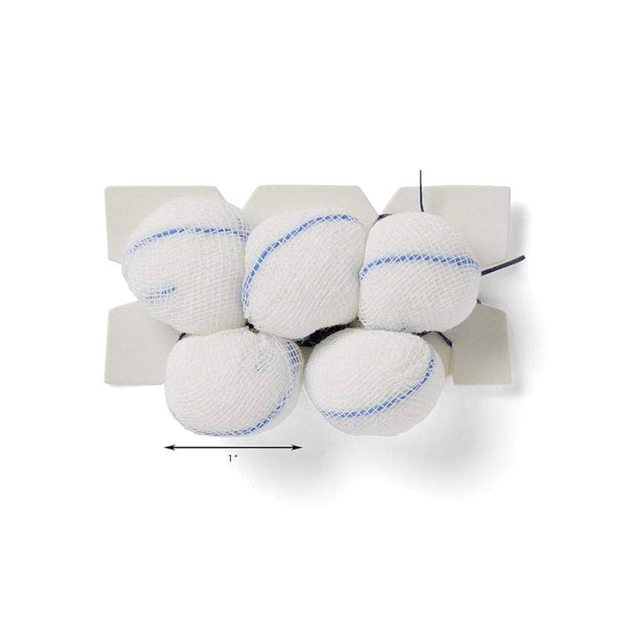 AMD-Medicom 78914 Sponge Tonsil 1" Double Strung on Count Card