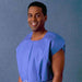 TIDI Products, LLC TIDI Products LLC 920433 Gown 30" x 42" Blue 2-Ply Scrim Latex Supplies reLink Medical