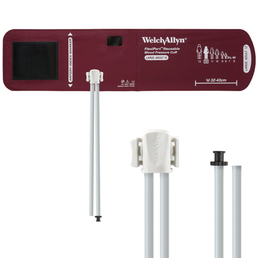 Hillrom Hillrom SOFT-12-2TP Cuff Soft Tri-Purpose Connector 2-Tube Large Cables reLink Medical