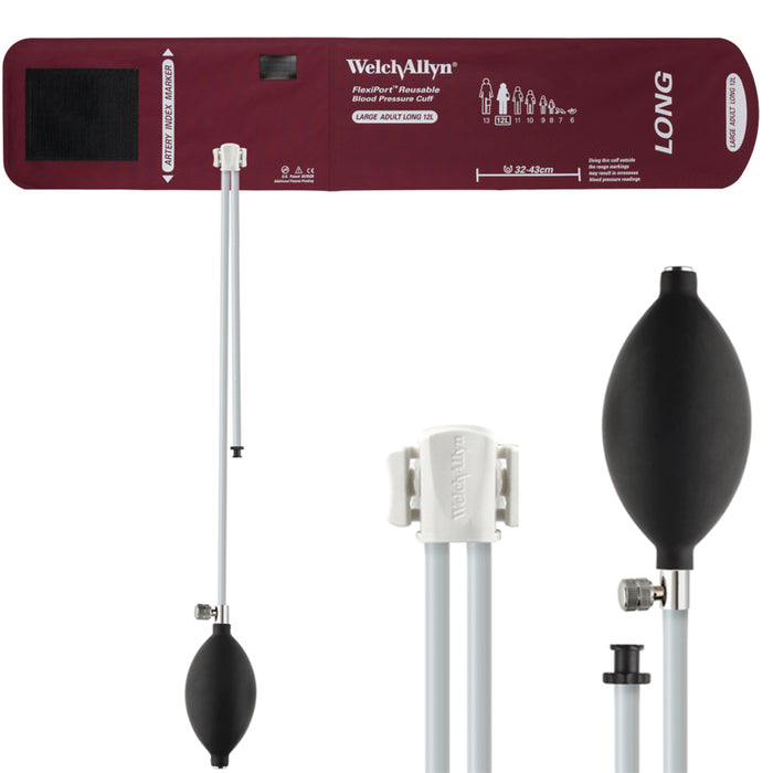 Hillrom Hillrom SOFT-12-2BV Cuff Soft Inflation System 2-Tube Large Cables reLink Medical