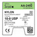Surgical Specialties Corporation Surgical Specialties Corporation AA-2492 10/0 Nylon Suture Black Supplies reLink Medical