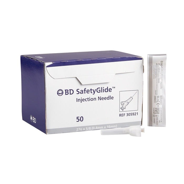 Becton Dickinson (BD) BD 305921 Safety Glide Needle 27G x 5/8" 50/bx 10 Supplies reLink Medical