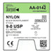 Surgical Specialties Corporation Surgical Specialties Corporation AA-0142 9/0 Nylon Suture Black Supplies reLink Medical