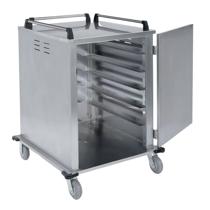 Lakeside Manufacturing, Inc. Lakeside Manufacturing Inc. 5510 Enclosed Room Service Cart 12 Tray Medical Furniture reLink Medical