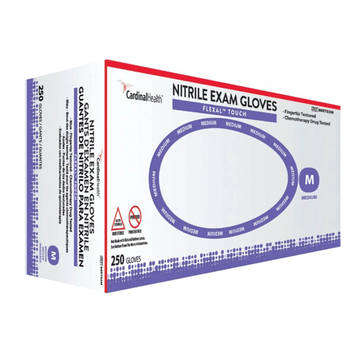 Cardinal Health Cardinal Health 88FS03M Flexal Comfort Nirile Exam Gloves, Medium Supplies reLink Medical