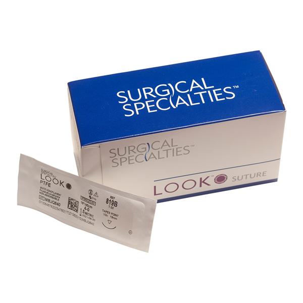 Surgical Specialties Corporation Surgical Specialties Corporation 822B 6/0 PTFE Suture White 18" Supplies reLink Medical
