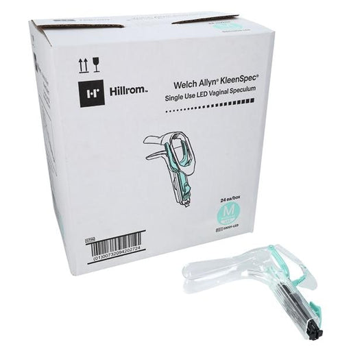 Hill-Rom Hillrom 59001-LED Vaginal Specula Medium Kleenspec LED 24/bx 4 Surgical Instruments reLink Medical