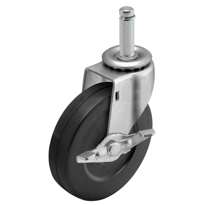 ALCO  57262B-22 3" WHEEL BRAKE SWIVEL CASTER