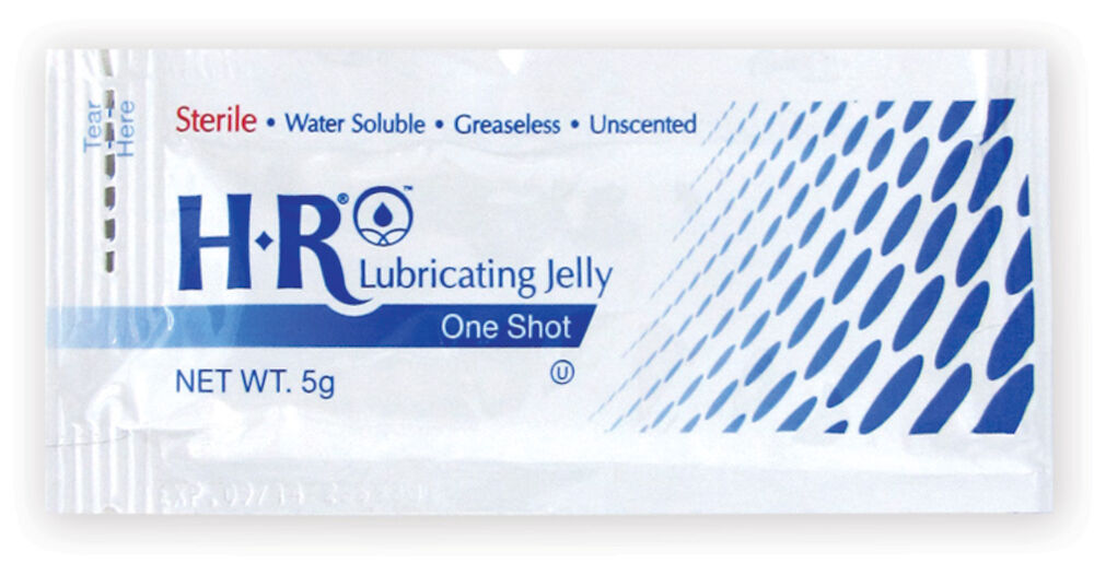 HR Healthcare HR Healthcare 000305 Jelly Lubricating 5 g packet sterile Supplies reLink Medical