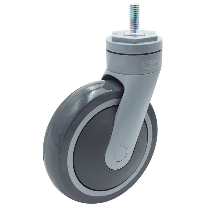 ALCO  57550S6 5" SWIVEL CASTER, THREADED