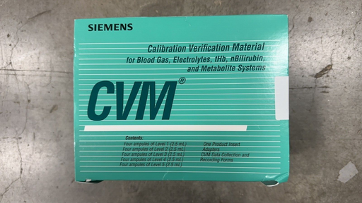 Siemens Diagnostics Siemens Diagnostics 10387979 IMMULITE IGF-I Calibration Verification Clinical Lab reLink Medical