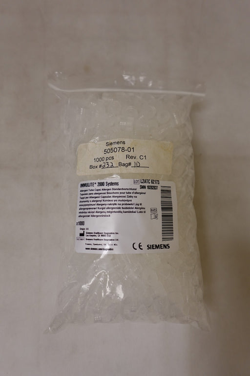 Siemens Diagnostics Siemens Diagnostics 10282837 IMMULITE 2000 Systems Allergen Tube Cap Clinical Lab reLink Medical