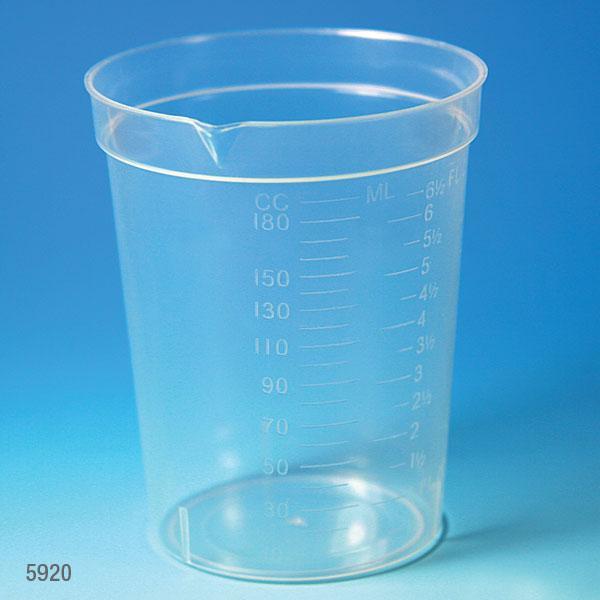 Globe Scientific, Inc. Globe Scientific Inc. 5920 Mini Beaker 6.5 oz Pour Spout PP Supplies reLink Medical