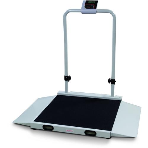 Rice Lake Rice Lake 350-10-3M Wheelchair Scale Dual Ramp w/ Handrail (Metal) Scale reLink Medical