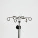 MidCentral Medical MidCentral Medical Stainless Steel Base 6-leg IV Pole Medical Furniture reLink Medical