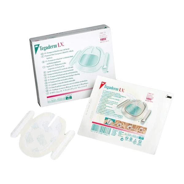 Solventum Corporation Solventum Corporation 1655 IV Transparent Dressing 3‚½" x 4‚½" Supplies reLink Medical