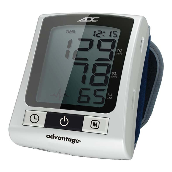 ADC ADC Advantage 6015N Wrist Digital Blood Pressure Monitor Diagnostic Exam Equipment reLink Medical