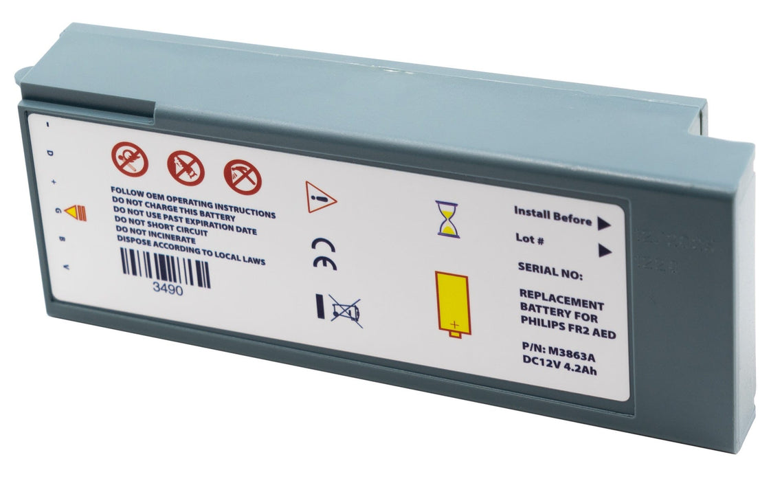 R&D Batteries 6073-A 12 Volt 4.2Ah Lithium Battery