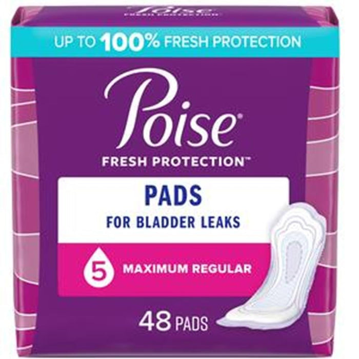 Kimberly-Clark Consumer 56381 Poise Pads Maximum Long 60/pk