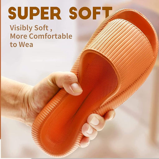 Albahealth, LLC (Encompass Company) Albahealth LLC 80421 Patient Slippers Flexible Sole Youth Orange Supplies reLink Medical