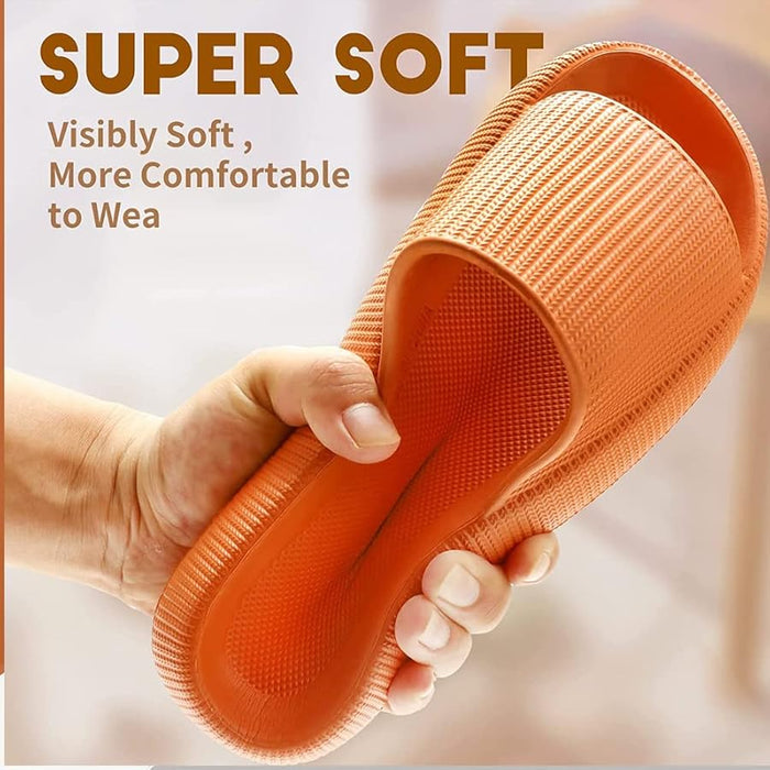 Albahealth, LLC (Encompass Company) Albahealth LLC 80421 Patient Slippers Flexible Sole Youth Orange Supplies reLink Medical