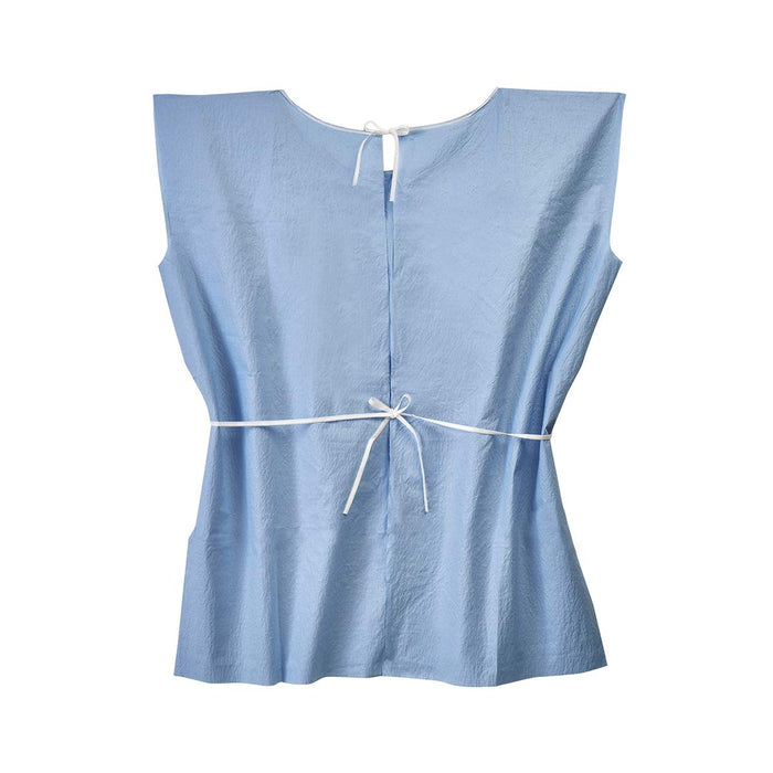 Graham Medical Graham Medical 70260N Scrim Tiss Gown 36" X 45" Blue Sewn Shoulder Supplies reLink Medical