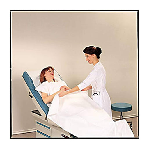 TIDI Products, LLC TIDI Products LLC 918309 Drape Sheet 40" x 72" White 3-Ply Supplies reLink Medical