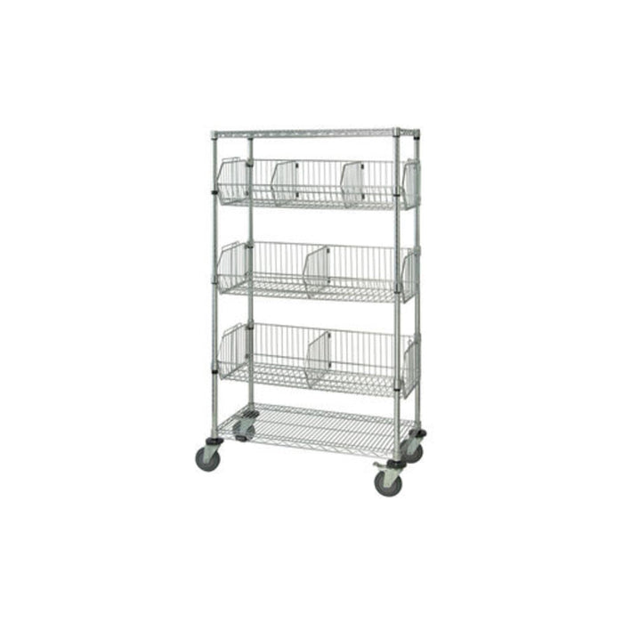 Quantum Medical Quantum Medical M2448BC6C Mobile Basket Unit 24"W x 48"L x Supplies reLink Medical