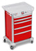 Detecto Detecto 2020091 Electronic Cart Red Individual Drawer Locks Supplies reLink Medical